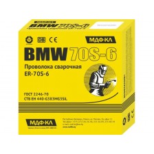 Проволока сварочная BMW ER70S-6 d=1,2мм (15кг)
