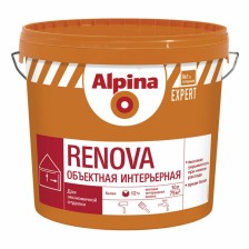 Краска ALPINA Expert Renova акриловая белая 15л/24,6кг
