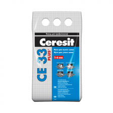 Фуга для узких швов CERESIT CE33 Plus (белая №01) 25кг