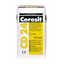 Шпатлевка для ремонта бетона CERESIT CD24 до 5мм 25кг