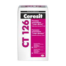 Шпатлевка гипсовая старт-финиш CERESIT CT126 20кг
