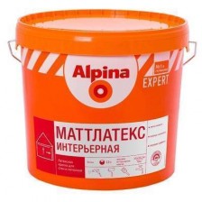 Краска ALPINA Expert Mattlatex белая 15л/22,5кг