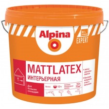 Краска ALPINA Expert Mattlatex белая 10л/15кг