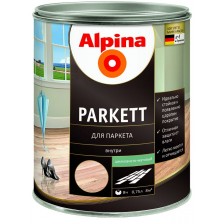 Лак алкидный шелковисто-матовый ALPINA PARKETTLACK 750мл