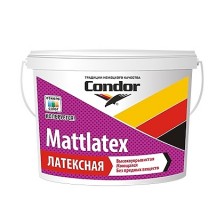 Краска ВД CONDOR Mattlatex 1,5кг