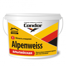 Краска ВД CONDOR Alpenweiss 1,5кг