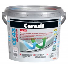 Универсальная эластичная химически стойкая фуга CERESIT CE43 Grand Elit (какао) 5кг
